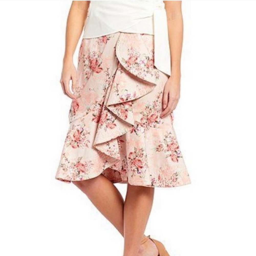 COPY - Antonio Melanie Toby ruffled skirt pink 2 - Picture 3 of 6
